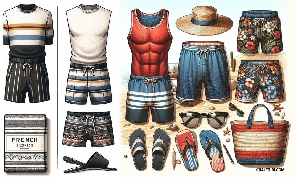 French Senior Men’s Swimwear Fashion 2024