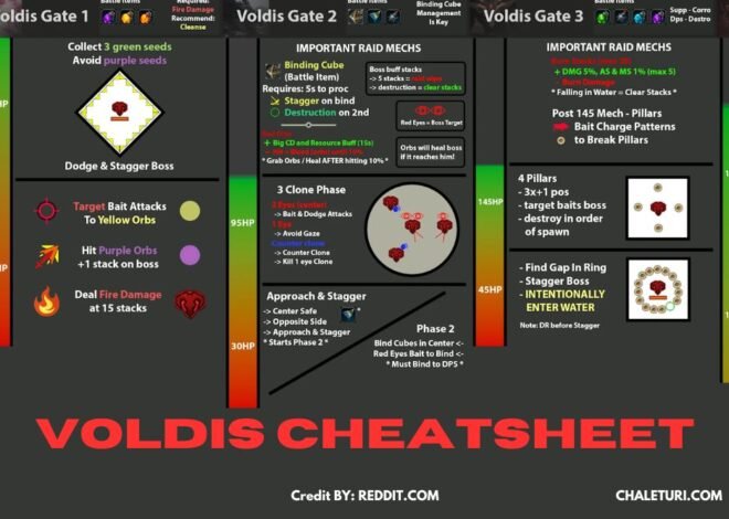 The Complete Voldis Cheatsheet for Gamers