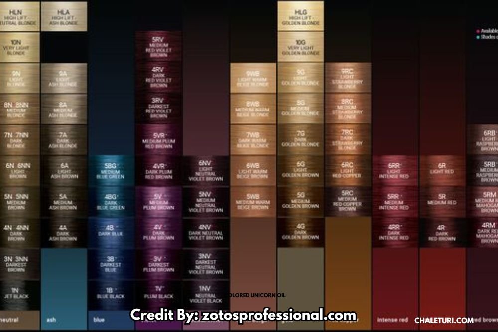 Complete Age Beautiful Hair Color Chart for Stunning Styles